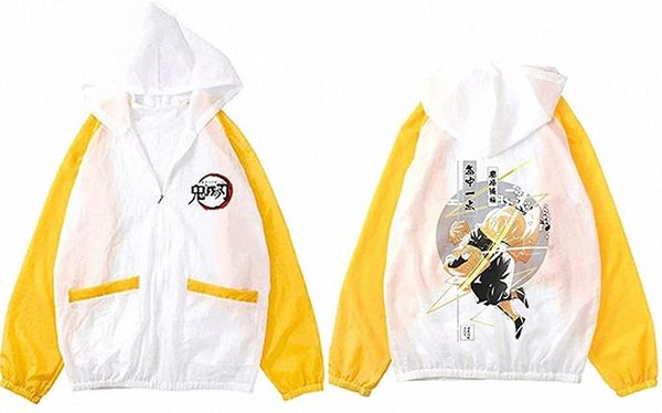 men and women agatsuma zenitsu protective clothing kimetsu no yaiba kamado tanjirou sun protection rash guard hoodie c64z#, Black
men and women agatsuma zenitsu protective clothing kimetsu no yaiba kamado tanjirou sun protection rash guard hoodie c64z#, Black