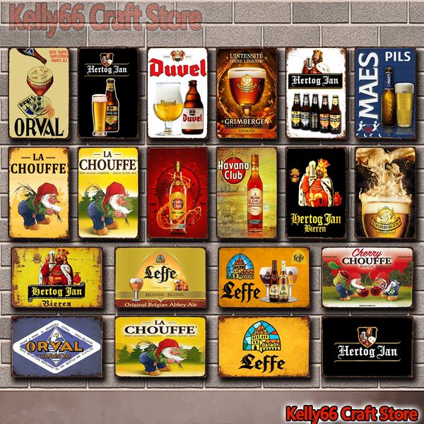 belgian beer hertog jan la chouffe orval havana club leffe tin metal sign home decor painting 20*30 cm size dy181
belgian beer hertog jan la chouffe orval havana club leffe tin metal sign home decor painting 20*30 cm size dy181