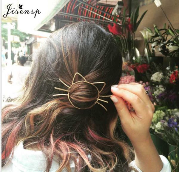 hair clips & barrettes jisensp fashion hollow cute cat pin korean style hairpin side clip accessories barrette for women girl gift, Golden;silver
hair clips & barrettes jisensp fashion hollow cute cat pin korean style hairpin side clip accessories barrette for women girl gift, Golden;silver