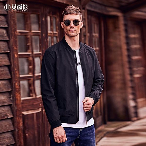 men's jackets enjeolon brand autumn winter men simplicity jacket coat young causal embroidery print baseball coats jk0379, Black;brown
men's jackets enjeolon brand autumn winter men simplicity jacket coat young causal embroidery print baseball coats jk0379, Black;brown