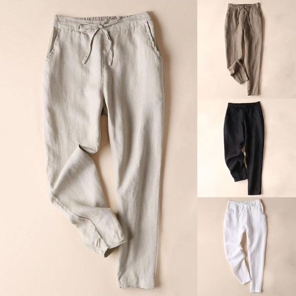 women's pants & capris all-matched long comfy loose drawstring high elastic waist leisure trousers female harem women clothing, Black;white
women's pants & capris all-matched long comfy loose drawstring high elastic waist leisure trousers female harem women clothing, Black;white