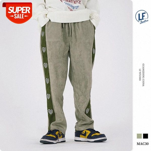 lawfoo men's color matching love string trousers casual pants #ie5i, Black
lawfoo men's color matching love string trousers casual pants #ie5i, Black