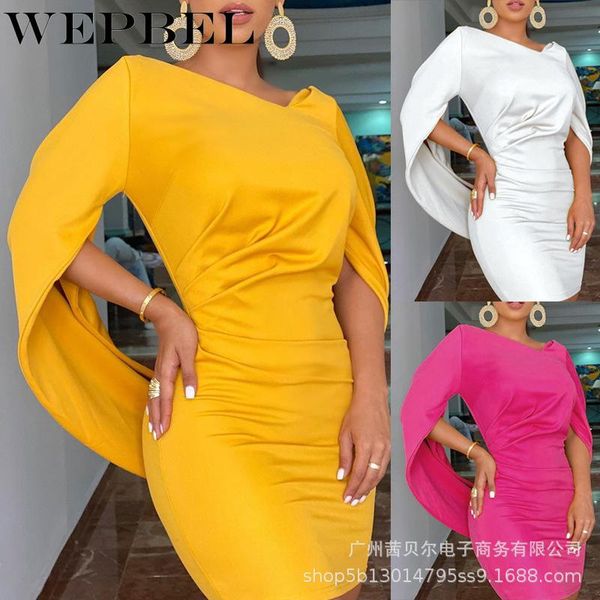 casual dresses women elegant autumn winter ruched bodycon dress irregular sleeve v neck slim fit pencil, Black;gray
casual dresses women elegant autumn winter ruched bodycon dress irregular sleeve v neck slim fit pencil, Black;gray