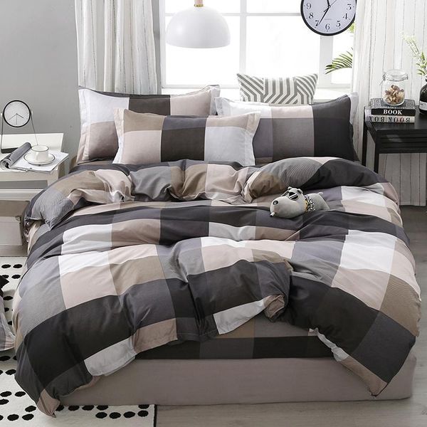 50duvet cover sets size black color bedding set king size single bed sets plaid bed linen parure de lit 2 personnes
50duvet cover sets size black color bedding set king size single bed sets plaid bed linen parure de lit 2 personnes