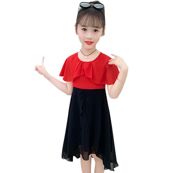girl's dresses summer dress for girls patchwork girl sashes children casual style costume, Red;yellow
girl's dresses summer dress for girls patchwork girl sashes children casual style costume, Red;yellow