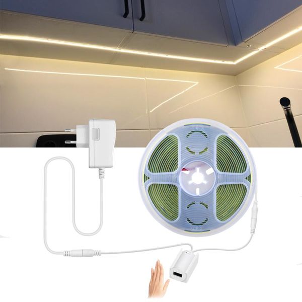 strips hand scan sensor cob led strip bedroom kitchen closet lamp adhesive back diode tape ribbon light room soft backlight
strips hand scan sensor cob led strip bedroom kitchen closet lamp adhesive back diode tape ribbon light room soft backlight