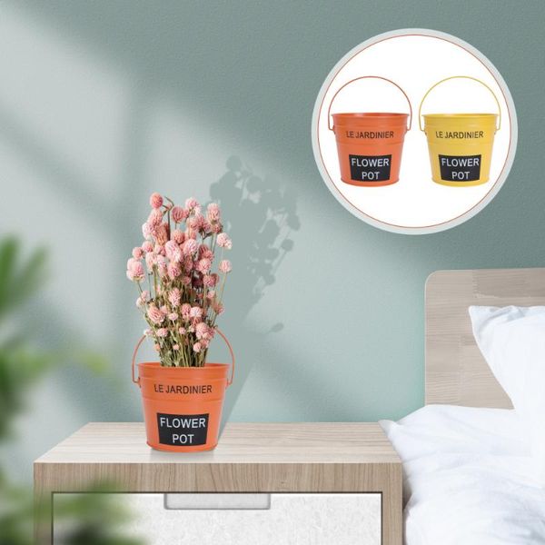 planters & pots 2pcs ironwork flower bucket handheld iron gardening pot storage buckets
planters & pots 2pcs ironwork flower bucket handheld iron gardening pot storage buckets