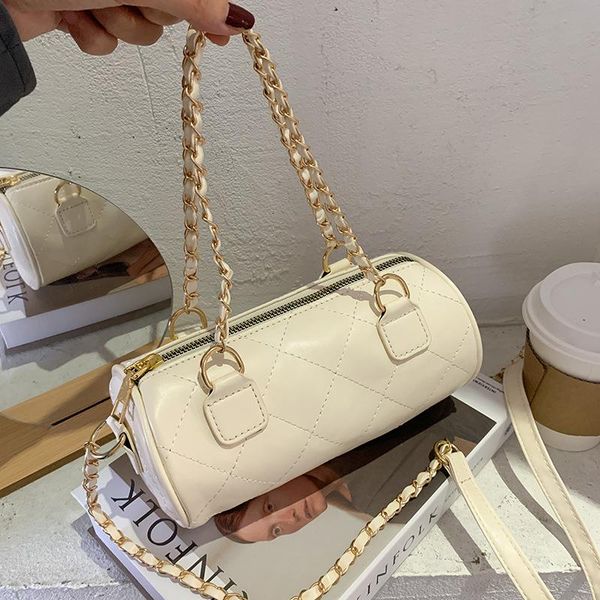 shoulder bags designer cylindrical for women 2021 fashion small handbags chain strap crossbody pu leather lady hand bag sac
shoulder bags designer cylindrical for women 2021 fashion small handbags chain strap crossbody pu leather lady hand bag sac