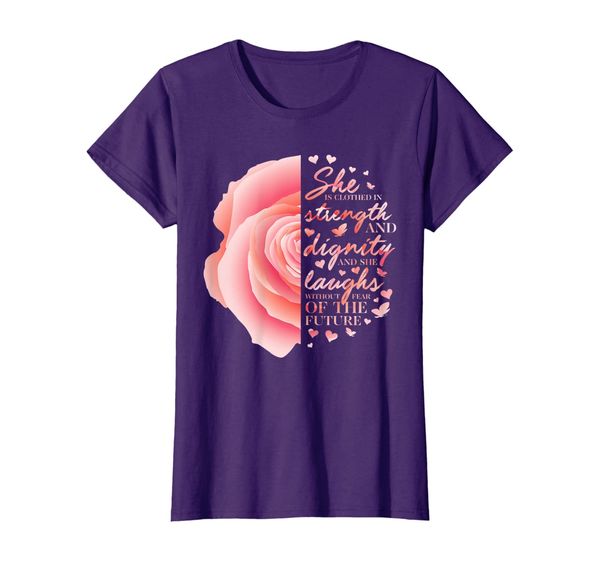 Womens Christian Bible Verse Proverbs 31:25 Pink Rose Gifts Women T-Shirt, Mainly pictures
Womens Christian Bible Verse Proverbs 31:25 Pink Rose Gifts Women T-Shirt, Mainly pictures