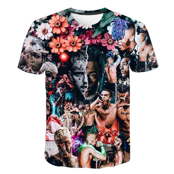 men's t-shirts the rapper xxxtentacion 3d printed street fashion o-neck hip-hop and comfortable loose top, White;black
men's t-shirts the rapper xxxtentacion 3d printed street fashion o-neck hip-hop and comfortable loose top, White;black