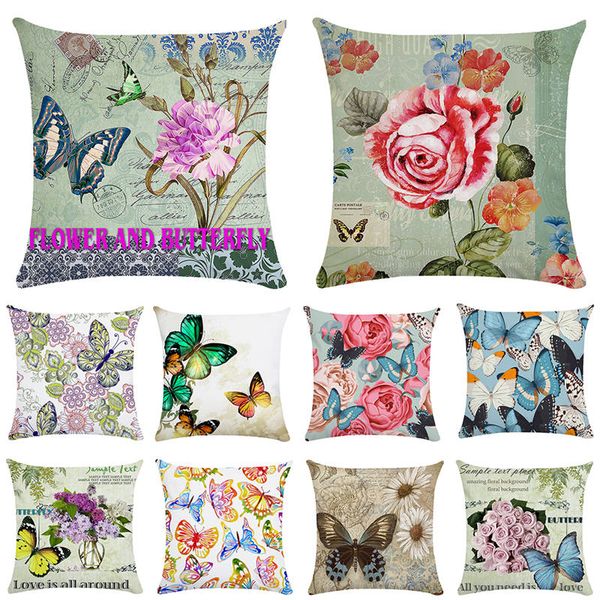45cm*45cm super soft retro butterflies and flowers pattern throw pillow covers couch cushion covers decorative pillows
45cm*45cm super soft retro butterflies and flowers pattern throw pillow covers couch cushion covers decorative pillows