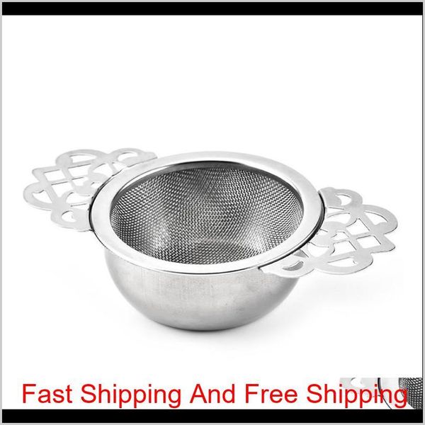 stainless steel tea strainer tea filter with bottom cup double handle bulk spice reusable
stainless steel tea strainer tea filter with bottom cup double handle bulk spice reusable