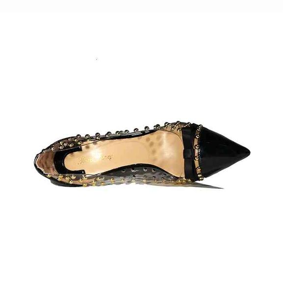 casual designer lady fashion black patent leatherwoman see through pvc bowtie rivets spikes black transparent ladies shoes stiletto
casual designer lady fashion black patent leatherwoman see through pvc bowtie rivets spikes black transparent ladies shoes stiletto