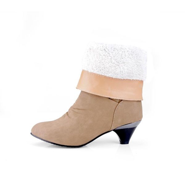 boots women's large buckle middle heel 2021 autumn and winter foreign trade suede round head slope tube, Black
boots women's large buckle middle heel 2021 autumn and winter foreign trade suede round head slope tube, Black