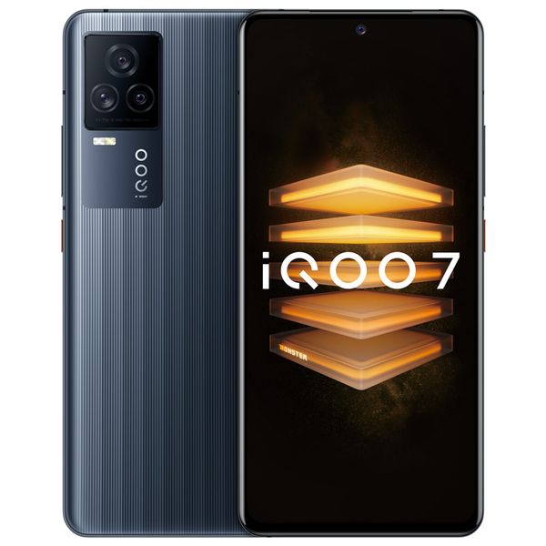 

Vivo Original IQOO 7 5G Mobile 8GB RAM 128GB 256GB ROM Snapdragon 888 48.0MP AR NFC Android 6.62" AMOLED Full Screen Fingerprint ID Face Wake 4000mah Smart Cell 12