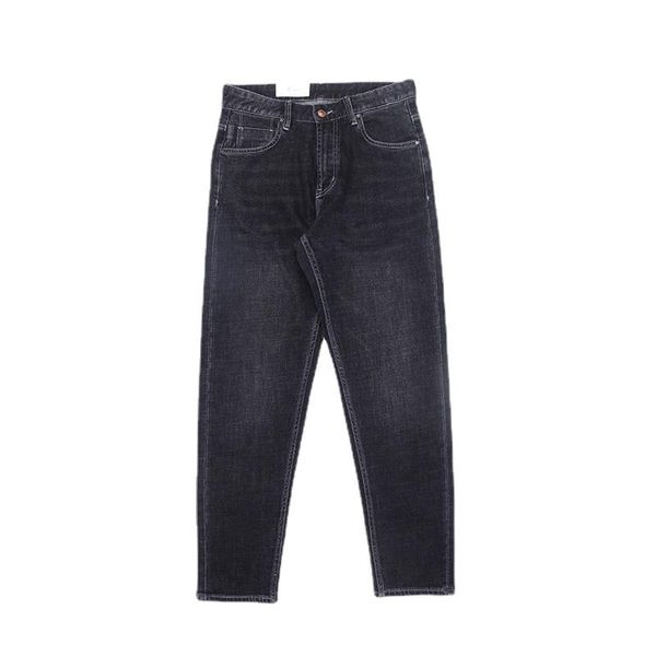 men's jeans autumn and winter gray black loose straight tube leisure business elastic high waist, Blue
men's jeans autumn and winter gray black loose straight tube leisure business elastic high waist, Blue