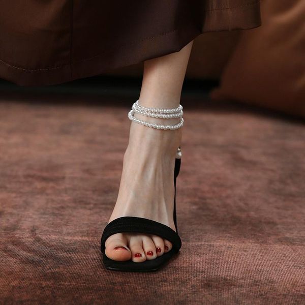 dress shoes fashion women pumps pearl chain high heel for peep toe heels sandals party wedding, Black
dress shoes fashion women pumps pearl chain high heel for peep toe heels sandals party wedding, Black