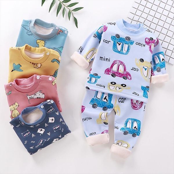childrens keep warm fleece pajamas sets cartoon print baby boys cotton velvet sleepwear winter girls pants kids clothes, White
childrens keep warm fleece pajamas sets cartoon print baby boys cotton velvet sleepwear winter girls pants kids clothes, White