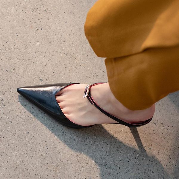 slippers dovereiss fashion women's shoes summer elegant mature mules buckle consice 6.5cm stilettos heels pointed toe 34-41, Black
slippers dovereiss fashion women's shoes summer elegant mature mules buckle consice 6.5cm stilettos heels pointed toe 34-41, Black
