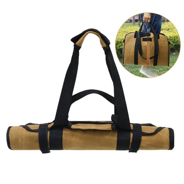 storage bags 2in1 waterproof waxed canvas firewood log carry bag durable outdoor 
storage bags 2in1 waterproof waxed canvas firewood log carry bag durable outdoor