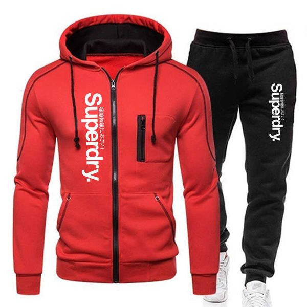 men's sets casual tracksuit 2 piece set new autumn winter hoodies+pants fashion sports suit streetwear, Gray
men's sets casual tracksuit 2 piece set new autumn winter hoodies+pants fashion sports suit streetwear, Gray