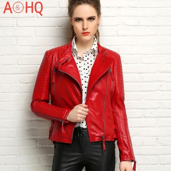 women's leather & faux real sheepskin coats female genuine jackets short slim motorcycle biker jacket women plus size jaqueta de couro, Black
women's leather & faux real sheepskin coats female genuine jackets short slim motorcycle biker jacket women plus size jaqueta de couro, Black