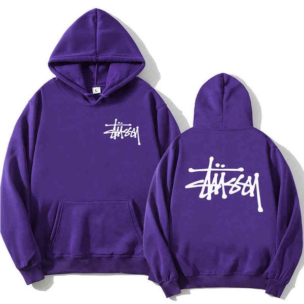 stuttsey printed hoodie men's oversized pullover fashion spring and autumn winter women's loose casual street sweatshirt, Blue;black
stuttsey printed hoodie men's oversized pullover fashion spring and autumn winter women's loose casual street sweatshirt, Blue;black