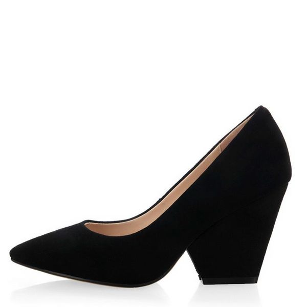 dress shoes yechne vrouw ultra hoge hakken schoenen mode stiletto schapenvacht bruiloft wedge zwart puntschoen lederen pompen, Black
dress shoes yechne vrouw ultra hoge hakken schoenen mode stiletto schapenvacht bruiloft wedge zwart puntschoen lederen pompen, Black