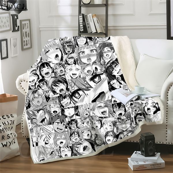 cloocl new anime ahegao endless expression 3d print hip-hop style conditioning blanket sofa teens bedding throw blankets plush quilt
cloocl new anime ahegao endless expression 3d print hip-hop style conditioning blanket sofa teens bedding throw blankets plush quilt
