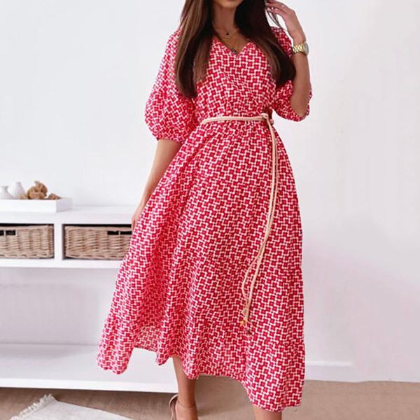 casual dresses women's summer fashion v-neck dot print lantern half sleeve loose ruffle a-line lace up long dress party vestidos, Black;gray
casual dresses women's summer fashion v-neck dot print lantern half sleeve loose ruffle a-line lace up long dress party vestidos, Black;gray