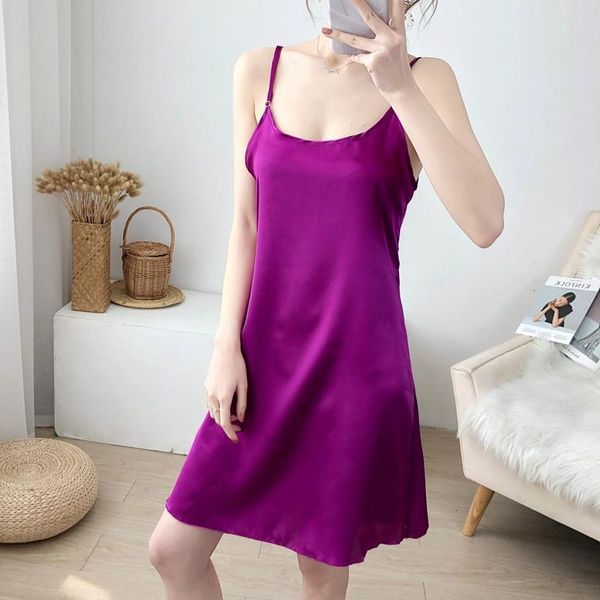 pink plus 5xl lingerie dress silk nightdress women sleepwear nightgown ladies mini gowns sleeveless nightwear, Black;red
pink plus 5xl lingerie dress silk nightdress women sleepwear nightgown ladies mini gowns sleeveless nightwear, Black;red