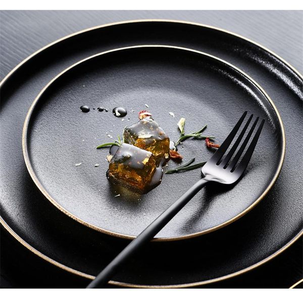 dishes & plates black frosted steak plate ceramic tableware phnom penh western 10 inches 8
dishes & plates black frosted steak plate ceramic tableware phnom penh western 10 inches 8