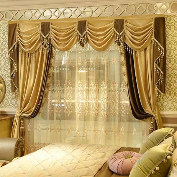 curtain & drapes custom curtains for living thicken solid coloe french velvet fabric european embroidery luxury blackout tulle valance
curtain & drapes custom curtains for living thicken solid coloe french velvet fabric european embroidery luxury blackout tulle valance