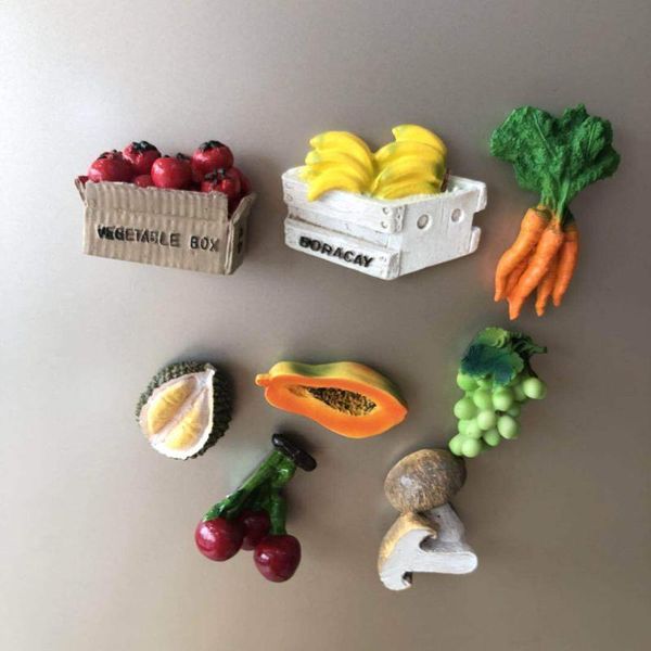 fridge magnets creative 3d three-dimensional magnet food fruit vegetable resin decorations message tool
fridge magnets creative 3d three-dimensional magnet food fruit vegetable resin decorations message tool