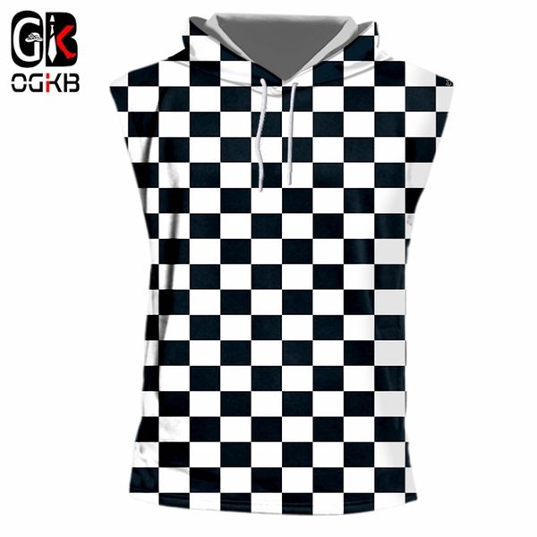 ogkb man hiphop streetwear punk sleeveless hoodies tracksuits men' cool print black white grid 3d hooed tank cap vest 210623, White;black
ogkb man hiphop streetwear punk sleeveless hoodies tracksuits men' cool print black white grid 3d hooed tank cap vest 210623, White;black