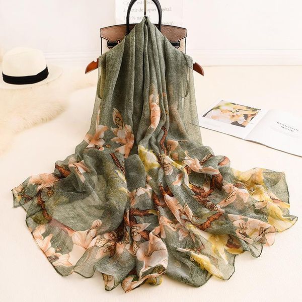 scarves wrinkle silk scarf head headwraps for women luxury spring and autumn korean warm shawl bandana, Blue;gray
scarves wrinkle silk scarf head headwraps for women luxury spring and autumn korean warm shawl bandana, Blue;gray