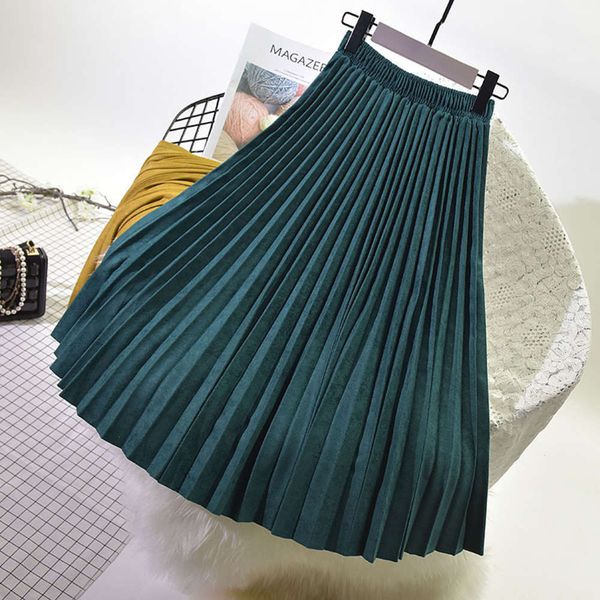 popular velvet pleated autumn korean and medium length winter new high waist suede women's elastic skirt hot, White;black
popular velvet pleated autumn korean and medium length winter new high waist suede women's elastic skirt hot, White;black