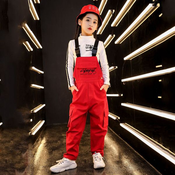 girls jazz dance costumes childrens day festival clothing kids white crop fashion red overall hip hop suits street wear, Black;red
girls jazz dance costumes childrens day festival clothing kids white crop fashion red overall hip hop suits street wear, Black;red