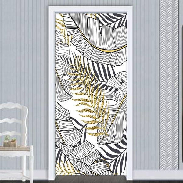 pvc self-adhesive waterproof wallpaper 3d tropical plant golden line door sticker living room bedroom home decal art 3d stickers
pvc self-adhesive waterproof wallpaper 3d tropical plant golden line door sticker living room bedroom home decal art 3d stickers