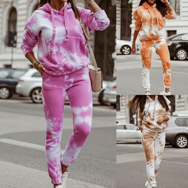 winter long sleeve casual tracksuit outfits autumn two piece set women tie dye printed hoodies sweatshirt and pants suits, White
winter long sleeve casual tracksuit outfits autumn two piece set women tie dye printed hoodies sweatshirt and pants suits, White