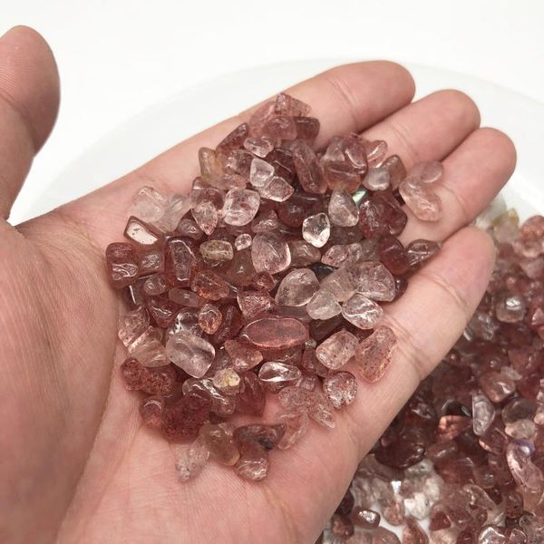 200g natural crystal polished strawberry quartz lrregular gravel garden decoration
200g natural crystal polished strawberry quartz lrregular gravel garden decoration