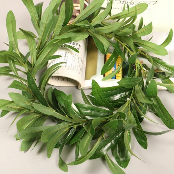 artificial olive wreath, fake green leaves wreath for home front door hanging wall window wedding party all season decor
artificial olive wreath, fake green leaves wreath for home front door hanging wall window wedding party all season decor