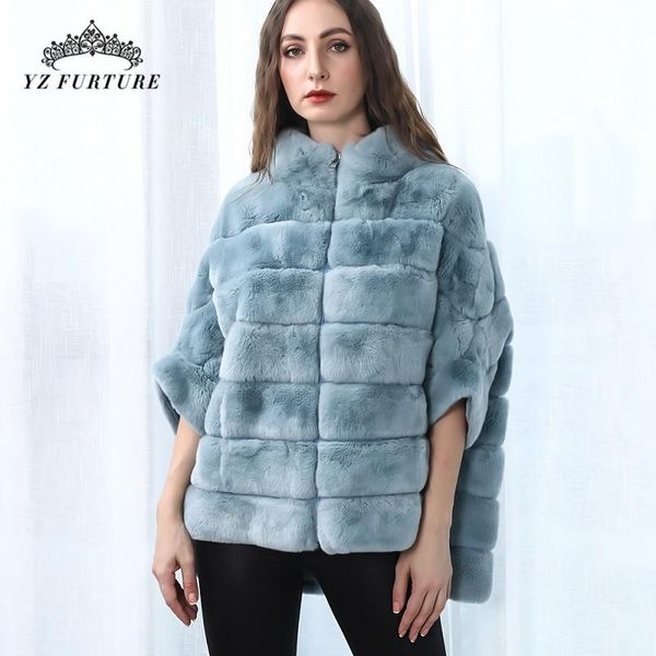 women's fur & faux 2021 arrival winter women real bat shirt warm outer clothing blue coat fashion outwear, Black
women's fur & faux 2021 arrival winter women real bat shirt warm outer clothing blue coat fashion outwear, Black