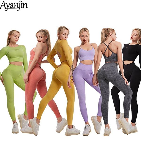 2021 women's fitness sports long sleeve yoga wear high waist hip tights fitness pants seamless yoga sports bra set, White;red
2021 women's fitness sports long sleeve yoga wear high waist hip tights fitness pants seamless yoga sports bra set, White;red