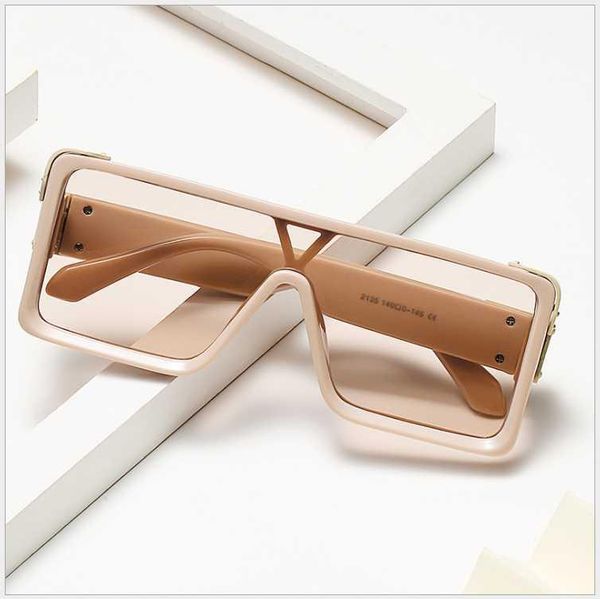 vintage conjoined sunglasses oversized 2021 women square eyewear fashion designer female, White;black
vintage conjoined sunglasses oversized 2021 women square eyewear fashion designer female, White;black
