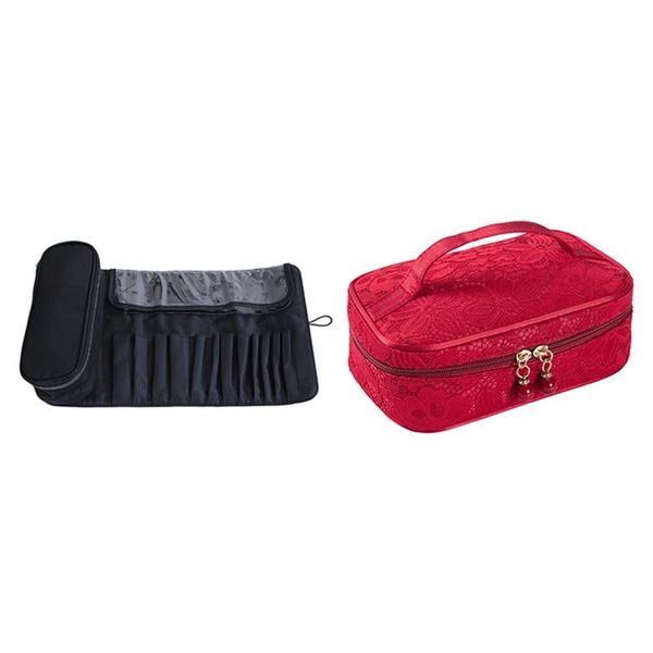 cosmetic bags & cases 1pcs three-dimensional lace pearl zipper lady bag travel toilet bag-1492a 1x women's brush
cosmetic bags & cases 1pcs three-dimensional lace pearl zipper lady bag travel toilet bag-1492a 1x women's brush