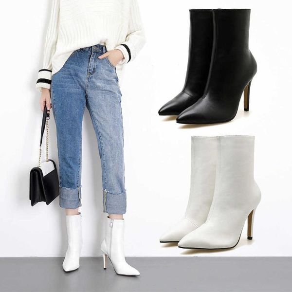 boots children's winter black slim high heel fashion short side zipper pointed single
boots children's winter black slim high heel fashion short side zipper pointed single