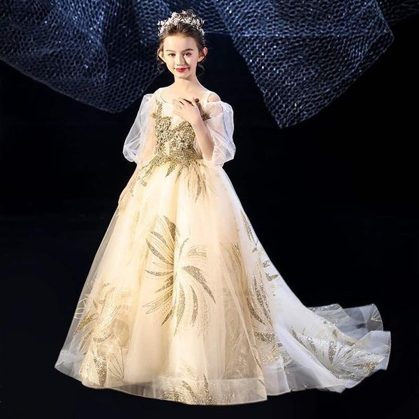 girl's dresses 2021 sequins beautiful princess flower girl dress summer tutu wedding birthday child year costume, Red;yellow
girl's dresses 2021 sequins beautiful princess flower girl dress summer tutu wedding birthday child year costume, Red;yellow