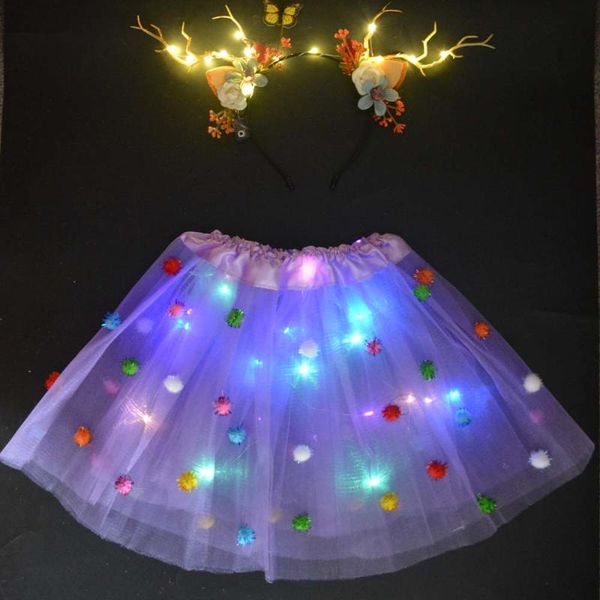 party decoration light led flower girl kids clothes pompon tutu skirt princess tulle pettiskirt reindeer antlers headband deer ear
party decoration light led flower girl kids clothes pompon tutu skirt princess tulle pettiskirt reindeer antlers headband deer ear