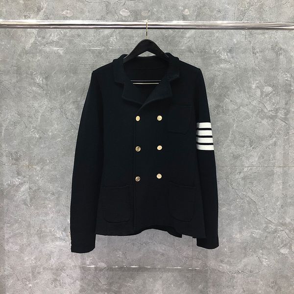 sweater dongguan daizhiying tb suit men's and women's couple double breasted knitted jacket, White;black
sweater dongguan daizhiying tb suit men's and women's couple double breasted knitted jacket, White;black